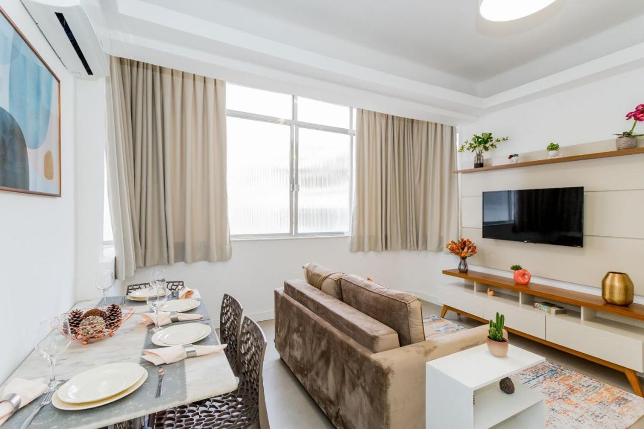 Relax Em Copacabana, Quarto E Sala, 150 Mt Da Praia, Cozinha, Maq De Lavar Roupa E Ar Rio de Janeiro Esterno foto